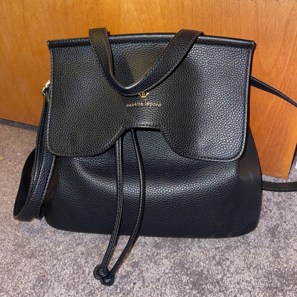 Nanette Lepore convertible backpack shoulder bag handbag